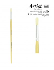 KCK BRISTLE ROUND LONG HANDLE BRUSH - BR 679R #6